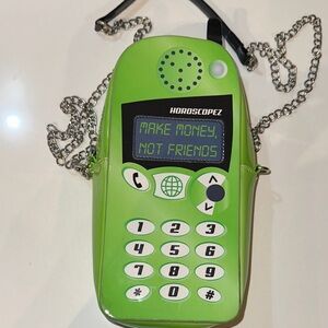 Dollskill Horoscopez Make Money not friends Phone crossbody purse